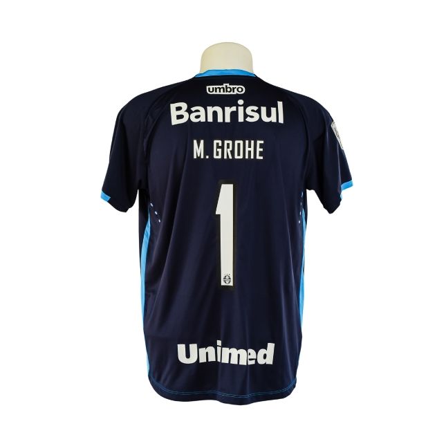 Camisa Grêmio 2017 – Umbro Azul Escura (Goleiro) – #1 M. Grohe