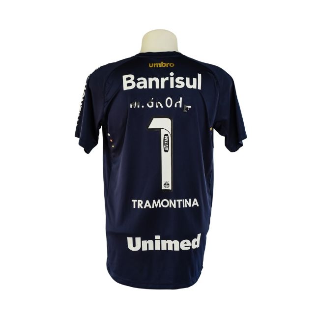 Camisa Grêmio 2017 – Umbro Azul Marinho (Uniforme de Goleiro) – #1 M. Grohe