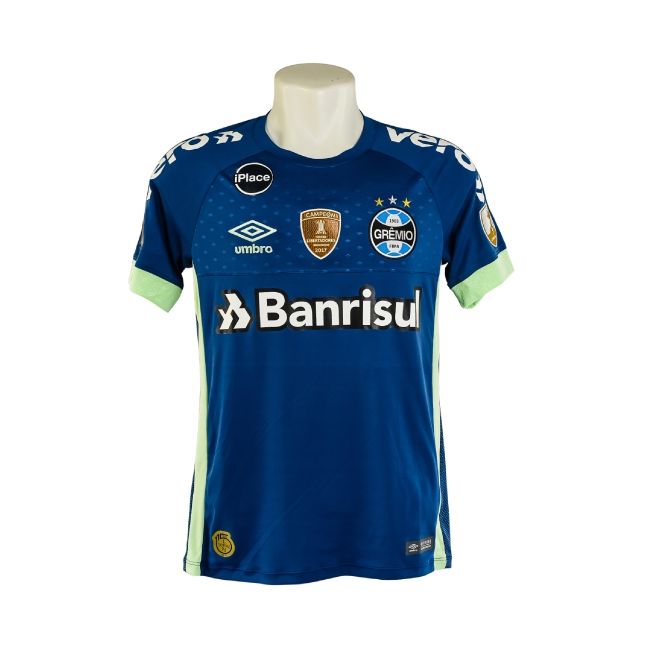 Camisa Grêmio 2018 – Umbro Azul (Goleiro) – #1 Marcelo