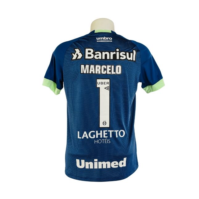 Camisa Grêmio 2018 – Umbro Azul (Goleiro) – #1 Marcelo