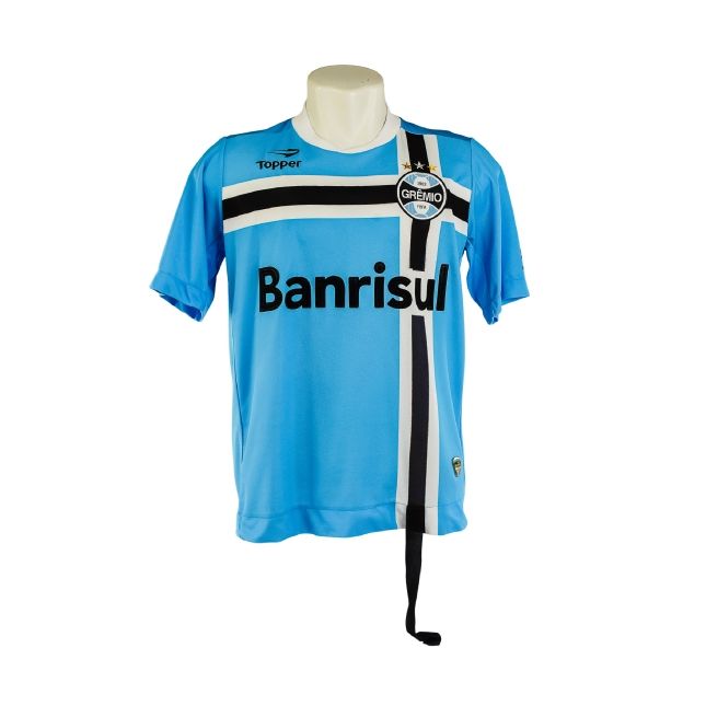 Camisa Grêmio 2014 – Topper Azul (Uniforme Alternativo) – #37 Emerson