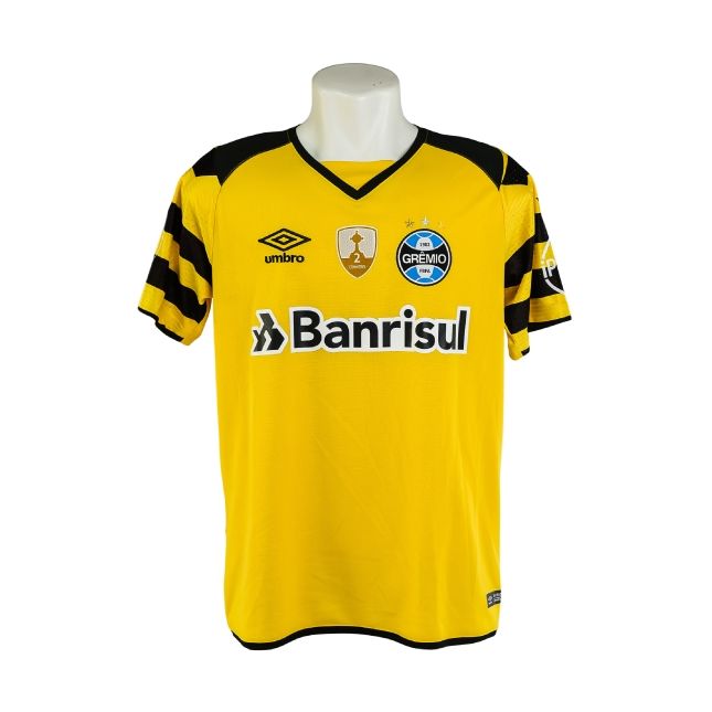 Camisa Grêmio 2018 – Umbro Amarela (Uniforme de Goleiro) – #1 Marcelo