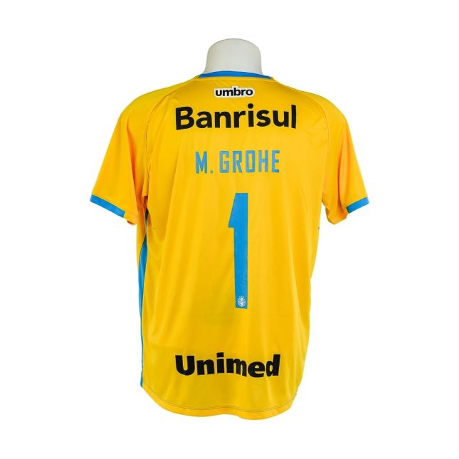 Camisa Grêmio 2018 – Umbro Amarela (Uniforme de Goleiro) – #1 M. Grohe