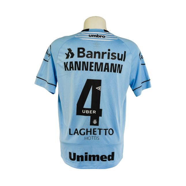 Camisa Grêmio 2019 – Umbro Azul Celeste (Uniforme de Visitante) – #4 Kannemann