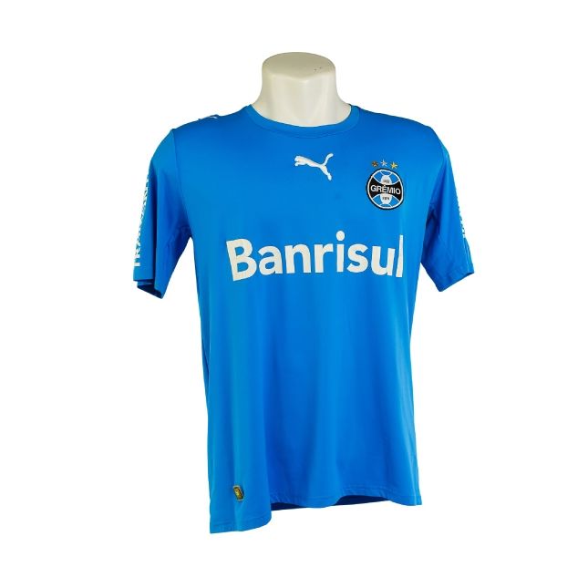 Camisa Grêmio 2015 – Puma Azul (Uniforme de Jogo) – #3
