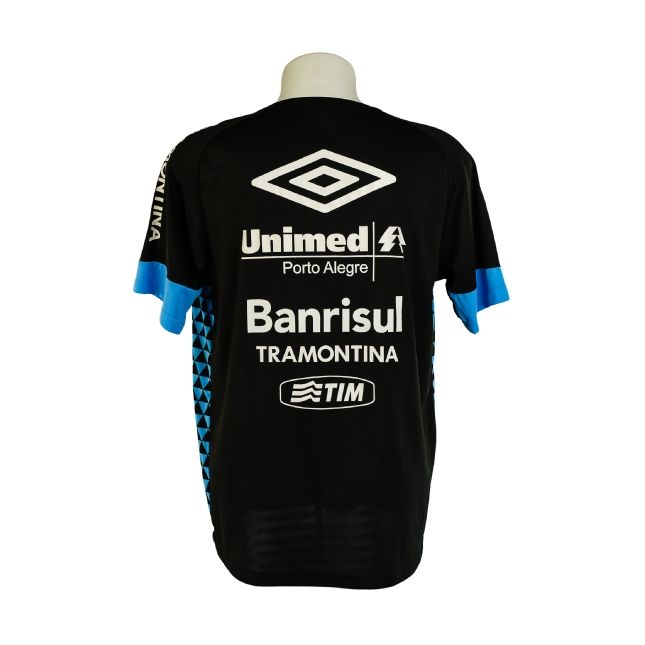 Camisa Grêmio 2016 – Umbro Preta/Azul (Treino) – Sem Número