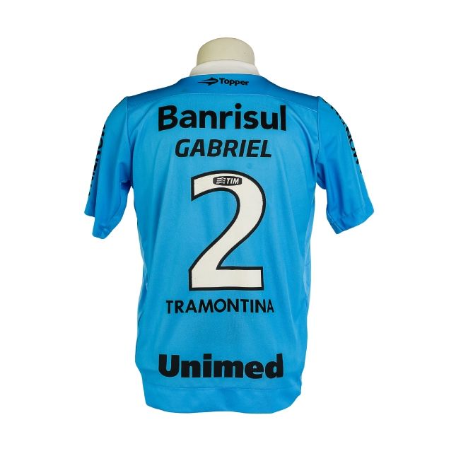 Camisa Grêmio 2012 – Topper Celeste (Uniforme Alternativo) – #2 Gabriel