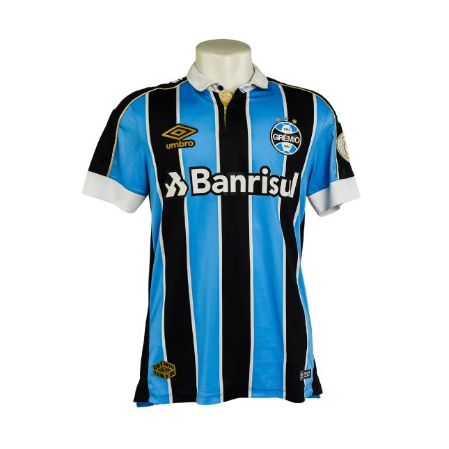Camisa Grêmio 2019 – Umbro Tricolor – #21 Jean Pyerre