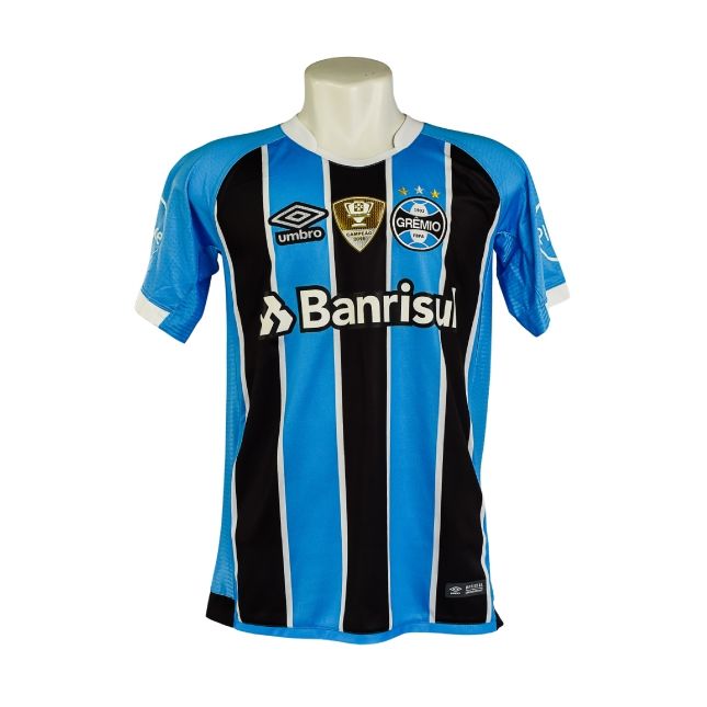 Camisa Grêmio 2016 – Umbro Tricolor – #27 Lincoln