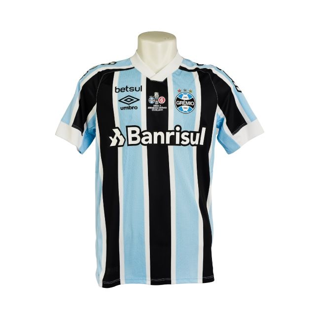Camisa Grêmio 2021 – Umbro Tricolor – #7 M. Henrique