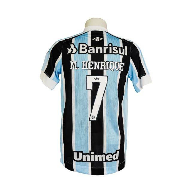 Camisa Grêmio 2021 – Umbro Tricolor – #7 M. Henrique