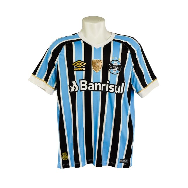 Camisa Grêmio 2018 – Umbro Tricolor – #3 Geromel