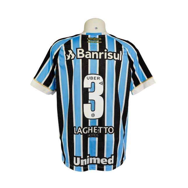 Camisa Grêmio 2018 – Umbro Tricolor – #3 Geromel