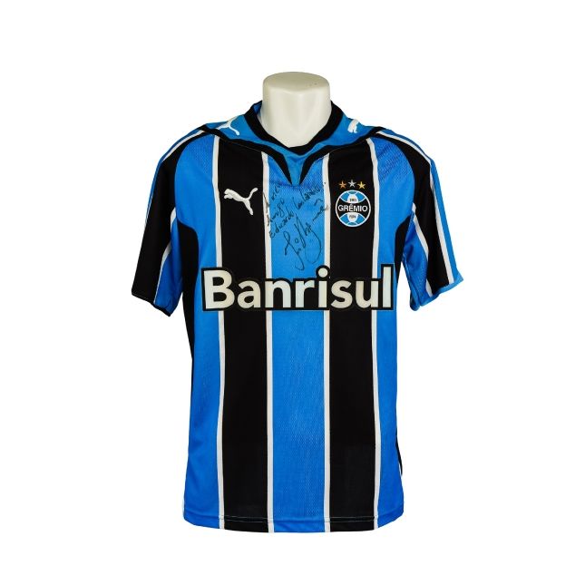Camisa Grêmio 2013 – Puma Tricolor – #17 Autografada