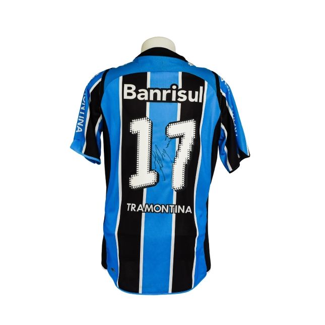 Camisa Grêmio 2013 – Puma Tricolor – #17 Autografada