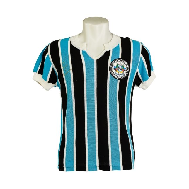 Camisa Grêmio 1977 – Modelo Tricolor – #10 “Portão”