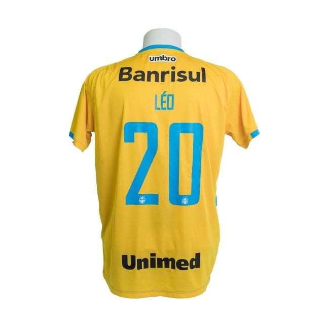 Camisa Amarela Grêmio 2016 – Umbro – Léo #20