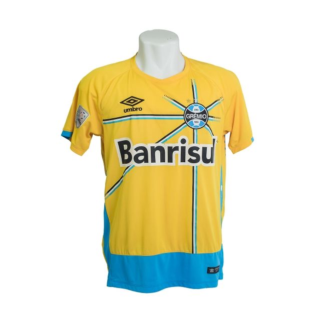 Camisa Amarela Grêmio 2016 – Umbro – Léo #20