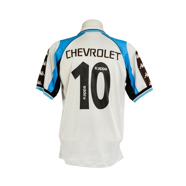 Camisa Grêmio 2005 – Kappa Branca (Patrocínio S10) – #10