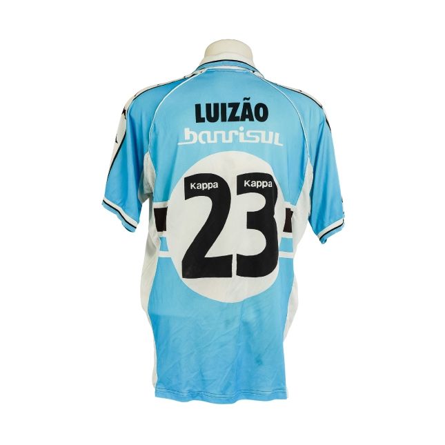 Camisa Grêmio 2004 – Kappa Azul Celeste – #23 Luizão