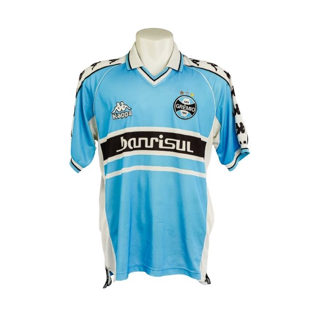 Camisa Grêmio 2003 – Kappa Celeste (Uniforme 2) – #14
