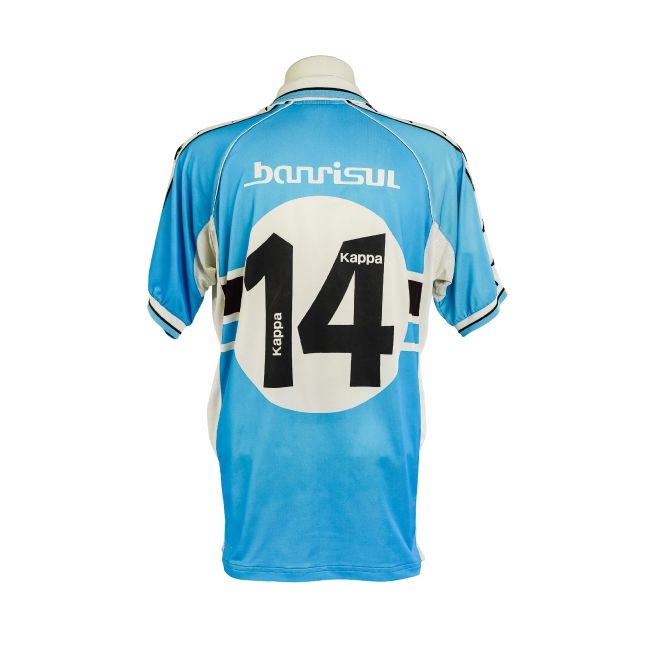 Camisa Grêmio 2003 – Kappa Celeste (Uniforme 2) – #14