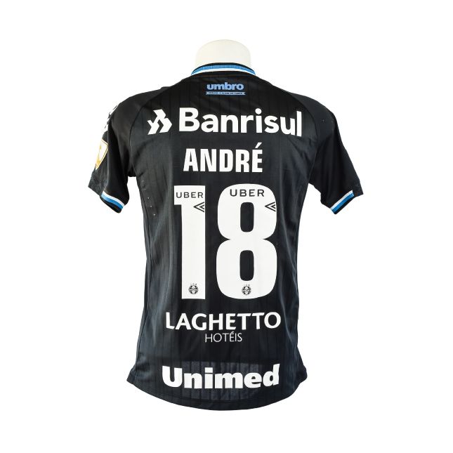 Camisa Grêmio 2018 – Umbro Preta – #18 André