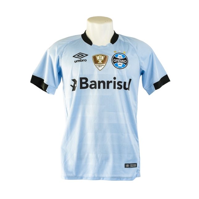 Camisa Celeste Grêmio 2016 – Umbro – #7 Luan