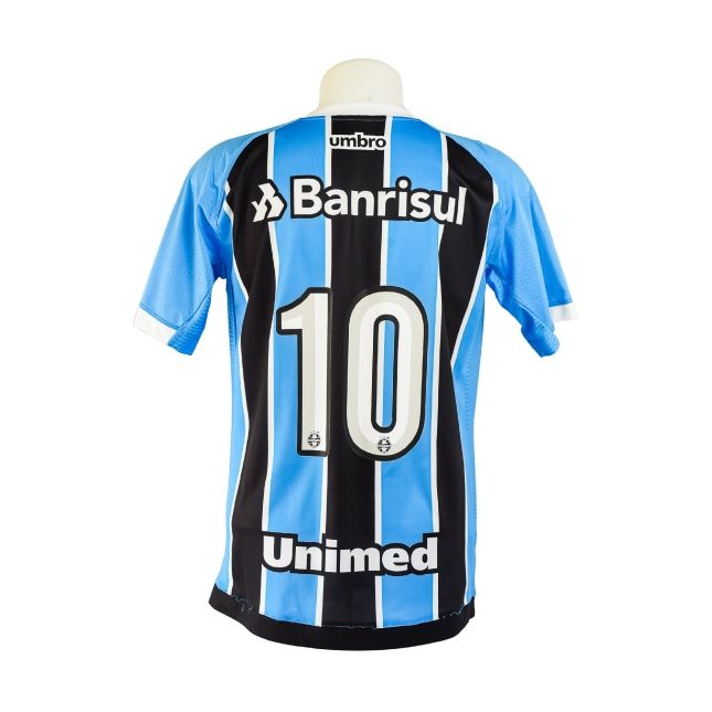 Camisa Grêmio 2016 – Umbro – #10 – Autografada pelo elenco campeão da Copa do Br