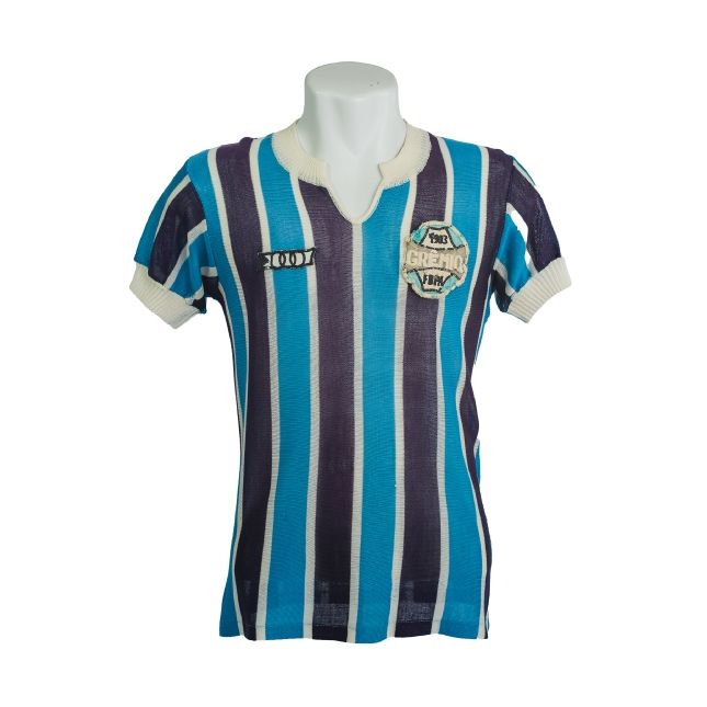 Camisa Tricolor Grêmio Anos 70 – Malharia TODT – Número 6