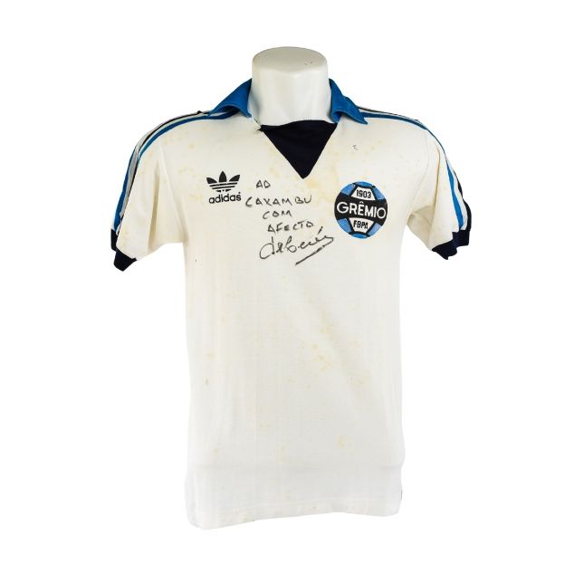Camisa Grêmio 1977 – Adidas – #6 – Assinada por Ancheta