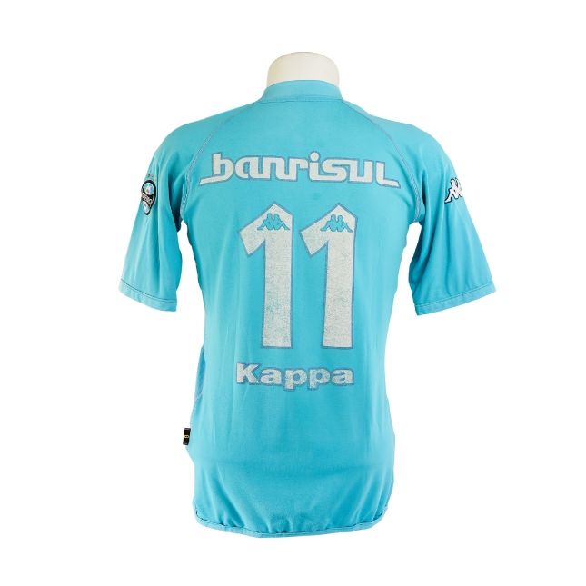Camisa Grêmio 2007 – Kappa – #11 – Modelo Celeste
