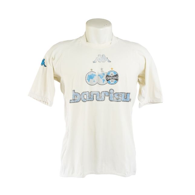 Camisa Grêmio 2007 – Kappa – #9 – Modelo Branco