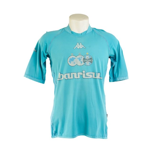 Camisa Grêmio 2007 – Kappa – #11 – Modelo Celeste (Carlos Eduardo)
