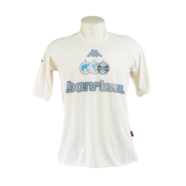 Camisa Grêmio 2007 – Kappa – #10 – Modelo Branco (Tcheco)