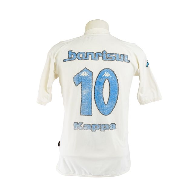 Camisa Grêmio 2007 – Kappa – #10 – Modelo Branco (Tcheco)