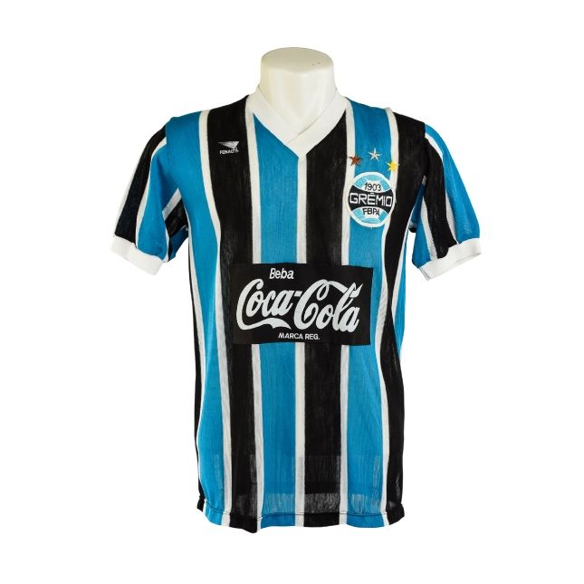 Camisa Grêmio 1989 – Pênalti – #10 – Patrocínio Coca-Cola