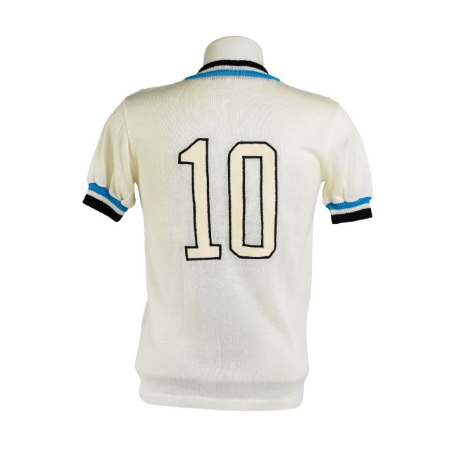 Camisa Grêmio 1971 – Sem marca – #10 – Modelo Reserva (Branca)