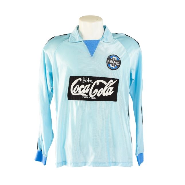 Camisa Grêmio 1985 – Pênalti – #1 – Goleiro – Patrocínio Coca-Cola