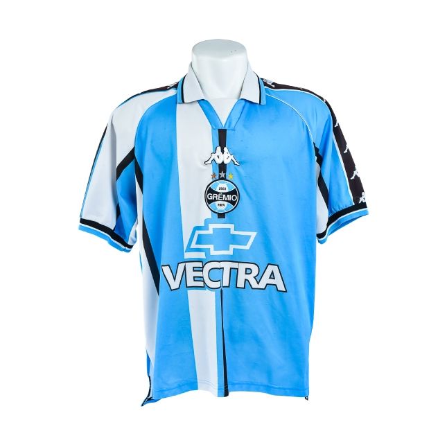 Camisa Azul-Celeste do Grêmio – Kappa – Vectra – #8