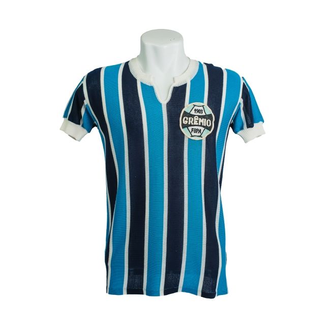 Camisa Tricolor Grêmio 1970 – Modelo Retrô – Número 11