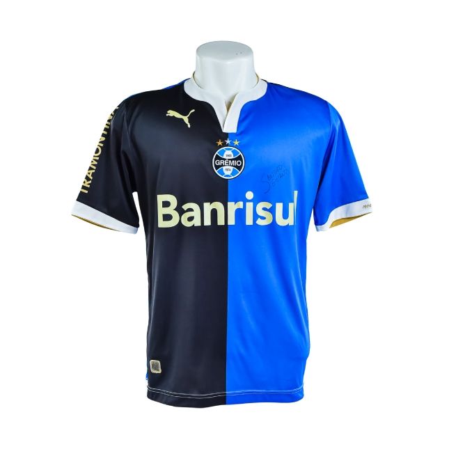 Camisa Meio a Meio do Grêmio – Puma – Banrisul – #8