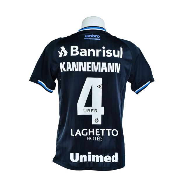 Camisa Preta do Grêmio – Umbro – Banrisul – Kannemann #4