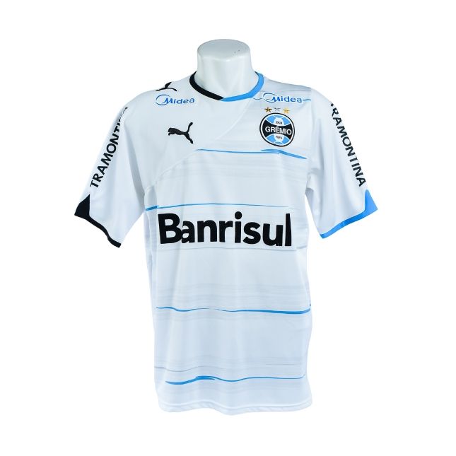 Camisa Branca do Grêmio – Puma – Banrisul – #10