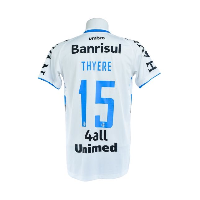 Camisa Branca do Grêmio – Umbro – Banrisul – Thyere #15