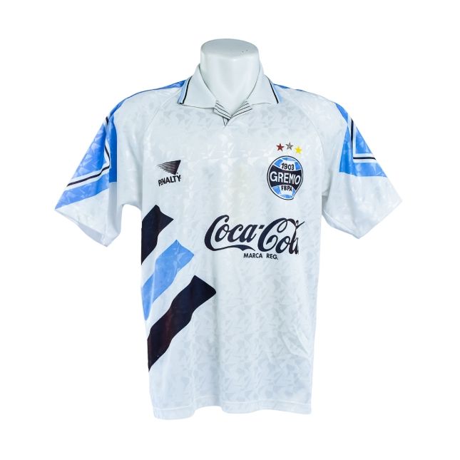 Camisa Branca do Grêmio – Penalty – Coca-Cola – #10