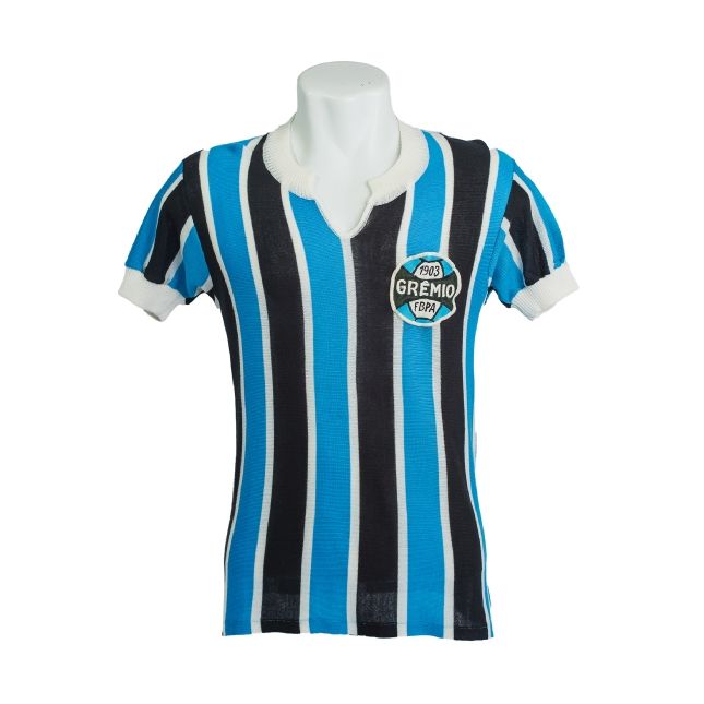 Camisa Tricolor Grêmio Retrô – Década de 70 – #4 Sem Patrocínio