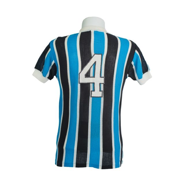 Camisa Tricolor Grêmio Retrô – Década de 70 – #4 Sem Patrocínio