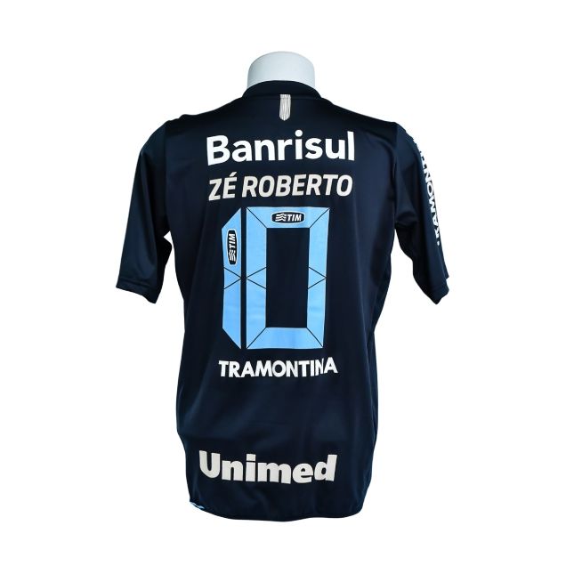 Camisa Azul Marinho do Grêmio – Topper – Banrisul – Zé Roberto – #10