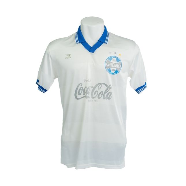 Camisa Branca Grêmio 1995 – Penalty – #3 Coca-Cola